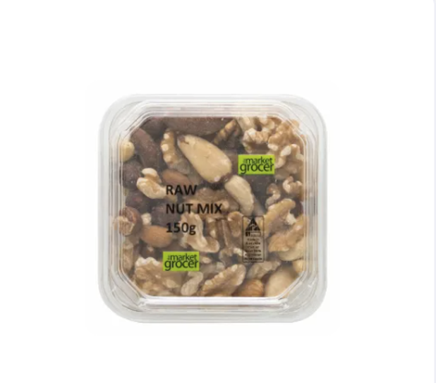 The Market Grocer Raw Nut Mix 150g